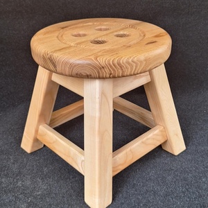 Gombos Akác kisszék (1db) - baba - mama - babaszobabútor - gyerek szék, sámli - Meska.hu