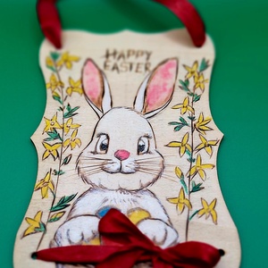 Húsvéti ajtódísz  - otthon & életmód - dekoráció - ajtó- és ablak dekoráció - ajtódísz & kopogtató - Meska.hu