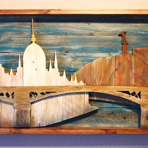 Budapest Skyline  - Meska.hu