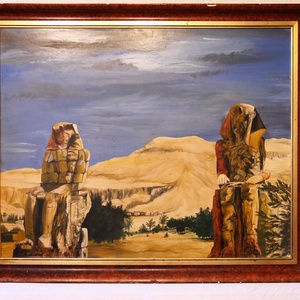 Memnon-kolosszusok Luxor/Théba - Meska.hu