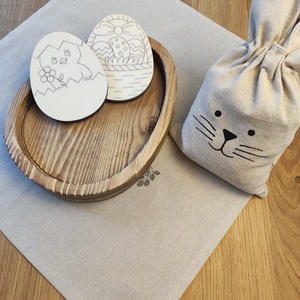 Húsvéti Fa Pénzátadó � Egyedi névvel kérhető locsolóajándék (Csibe/Kosár) - ünnepi díszek, dekorációk - húsvéti díszek és dekorációk - húsvéti pénzátadó - Meska.hu