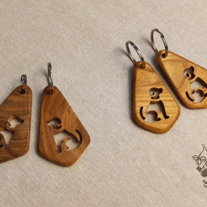 Hűséges Társ Fa Kulcstartó � Egyedi Gyümölcsfa Ajándék Kutyásoknak - táska & tok - kulcstartó & táskadísz - kulcstartó - Meska.hu