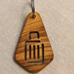 Bőrönd Nemesfa Kulcstartó � Prémium Gyümölcsfa Ajándék Világjáróknak - Meska.hu