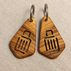 Bőrönd Nemesfa Kulcstartó � Prémium Gyümölcsfa Ajándék Világjáróknak - táska & tok - kulcstartó & táskadísz - kulcstartó - Meska.hu