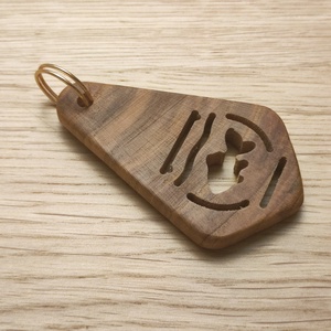 Zseb-akvárium Nemesfa Kulcstartó � Prémium Gyümölcsfa Ajándék Halas Gazdiknak, Táska & Tok, Kulcstartó & Táskadísz, Kulcstartó, Famegmunkálás, MESKA