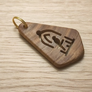 Papagáj Kalitkában Fa Kulcstartó � Prémium Gyümölcsfa Ajándék Madárbarátoknak - Meska.hu