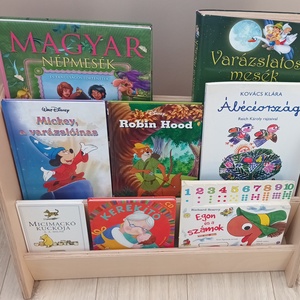 Könyvtároló - baba - mama - babaszobabútor - játéktároló - Meska.hu