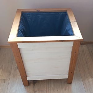 Fa virágláda - otthon & életmód - virágdekoráció - virágok - virágbox - Meska.hu