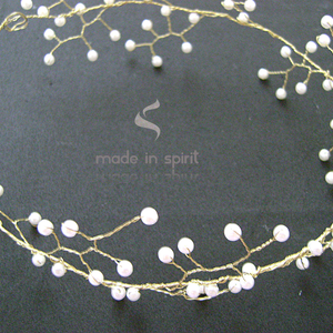 Menyasszonyi hajdísz - kontyhoz is!- by Made in Spirit - Meska.hu