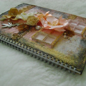 Napló egyedi díszekkel -  - Meska.hu