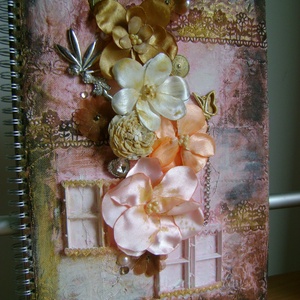 Napló egyedi díszekkel -  - Meska.hu