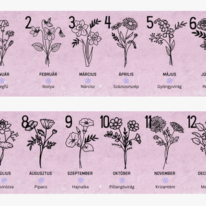 Egyedi gravírozott virágoskert vágódeszka � Anyáknak, Nagymamáknak, szeretteidnek - személyre szabható - otthon & életmód - konyhafelszerelés, tálalás - sütés, főzés - vágódeszka - Meska.hu