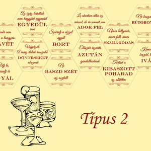 Szarkasztikus poháralátétek 12 darabos szettben - otthon & életmód - konyhafelszerelés, tálalás - tálalás - tányér- és poháralátét - Meska.hu