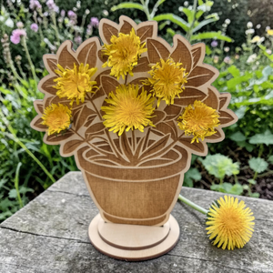 Fa virágtartó dekor � egyedi gravírozott virágcserép, saját virágokhoz, anyák napi ajándék, természet ihlette ajándék, Otthon & Életmód, Dekoráció, Kép & Falikép, Fából készült kép, Gravírozás, pirográfia, MESKA