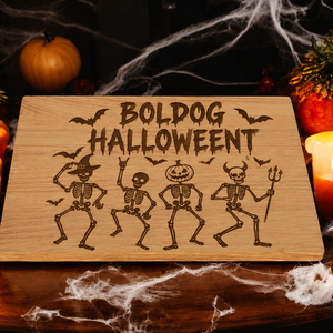 Halloween témájú vágódeszka több stílusban - Meska.hu