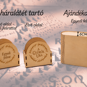 A Gyűrűk Ura Poháralátét készlet - térkép puzzle - 12 darabos szett - otthon & életmód - konyhafelszerelés, tálalás - tálalás - tányér- és poháralátét - Meska.hu