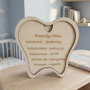 Tejfogtartó doboz - baba - mama - babaemlékek - baba emlékőrző - Meska.hu