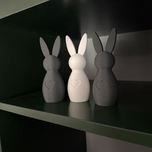 Húsvéti nyuszi dekor - ünnepi díszek, dekorációk - húsvéti díszek és dekorációk - húsvéti ablakdíszek - Meska.hu