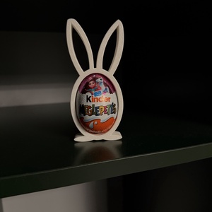  Cuki Nyuszi állvány Kinder tojáshoz � egyedi ajándékötlet, Ünnepi díszek, dekorációk, Húsvéti díszek és dekorációk, Húsvéti ablakdíszek, Mindenmás, MESKA