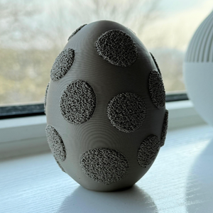 Modern Pettyes Tojás Figura � Matt 3D Dekoráció, választható színekben - ünnepi díszek, dekorációk - húsvéti díszek és dekorációk - húsvéti ablakdíszek - Meska.hu