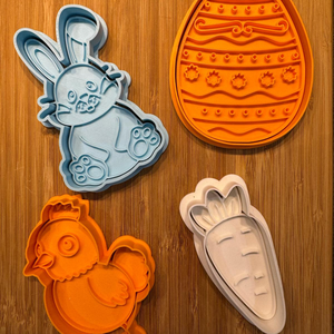 Húsvéti sütiforma szett, Ünnepi díszek, dekorációk, Húsvéti díszek és dekorációk, Húsvéti sütikiszúró, Mindenmás, MESKA