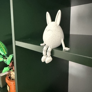 Flexi Húsvéti nyuszi dísz  - ünnepi díszek, dekorációk - húsvéti díszek és dekorációk - húsvéti ablakdíszek - Meska.hu