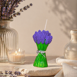 Rocky�s CANDLE Levendula gyertya, Otthon & Életmód, Gyertya, illat, aroma, Gyertyatartó, Gyertya-, mécseskészítés, MESKA