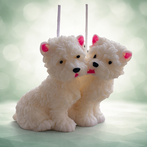 Rocky�s CANDLE Westie kutyus gyertya díszdobozban ?, Otthon & Életmód, Gyertya, illat, aroma, Mécses és mécsestartó, Gyertya-, mécseskészítés, MESKA