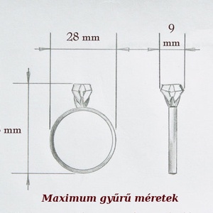 Gyűrűtartó doboz - Anais - esküvő - kiegészítők - gyűrűtartó & gyűrűpárna - Meska.hu