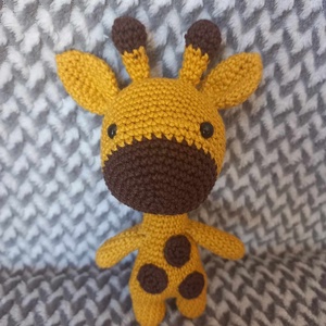 Horgolt zsiráf, Játék & Sport, Plüssállat & Játékfigura, Zsiráf, Horgolás, MESKA