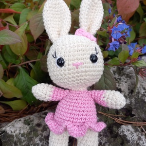 Horgolt nyuszi - Meska.hu