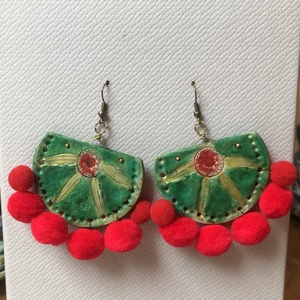 Frida fülbevaló. - Meska.hu