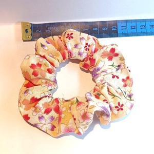 Sakura scrunchie csomag, 3 db japán stílusú pamut hajgumi  - ruha & divat - hajdísz & hajcsat - hajgumi - Meska.hu