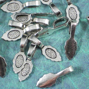 ragasztható medálalap 26x8 mm, 20 db, Kellékek & szerszámok, Ékszerkellék, Medáltartó, medálkapocs, , MESKA