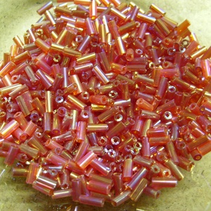 Szalmagyöngy piros színű, 100 g, Kellékek & szerszámok, Gyöngyfűzés kellékek, Szalmagyöngy, , Szalmagyöngy irizáló piros színben. Az ár 5 db 20 g-os csomagra vonatkozik. A csomagokat kérheted v..., MESKA