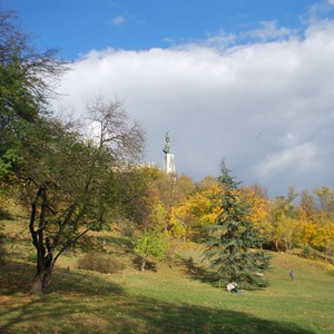 Budapesti Szabadság szobor  Nem print! Eredeti akvarell festmény. - művészet - festmény - akvarell - Meska.hu