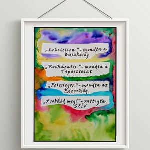 Illusztráció, Festmény, Grafika, Pozitív pszichológiájú grafika, vidámság, happy - művészet - grafika & illusztráció - Meska.hu