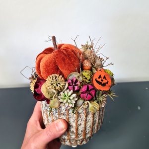 Vidám őszi asztaldísz tökkel - otthon & életmód - dekoráció - halloween - halloweeni asztaldísz - Meska.hu Vidám őszi asztaldísz tökkel - otthon & életmód - dekoráció - halloween - halloweeni asztaldísz - Meska.hu