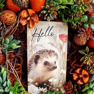 Őszi ajtódísz sünivel - otthon & életmód - dekoráció - ajtó- és ablak dekoráció - ajtódísz & kopogtató - Meska.hu Őszi ajtódísz sünivel - otthon & életmód - dekoráció - ajtó- és ablak dekoráció - ajtódísz & kopogtató - Meska.hu