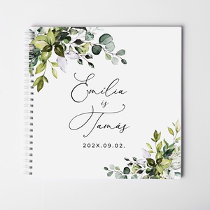 Esküvői Emlékkönyv, Emlékkönyv Esküvőre, Emlékkönyv, Vendégkönyv, Vendégkönyv Esküvőre, Esküvői Vendégkönyv, Album - esküvő - emlék & ajándék - vendégkönyv - Meska.hu