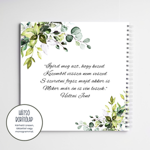 Esküvői Emlékkönyv, Emlékkönyv Esküvőre, Emlékkönyv, Vendégkönyv, Vendégkönyv Esküvőre, Esküvői Vendégkönyv, Album - esküvő - emlék & ajándék - vendégkönyv - Meska.hu