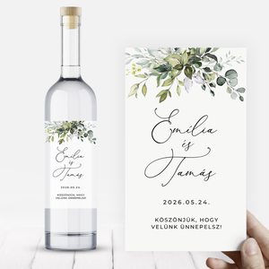 Pálinkás Esküvői Címke, Pálinkás Üvegcímke, Esküvői Pálinkás Matrica, Pálinka Címke, Pálinkás Címke, Köszönő Címke, Esküvő, Dekoráció, Tálalás, Fotó, grafika, rajz, illusztráció, MESKA