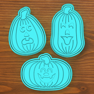 Halloweeni tökök sütikiszúró szett - Meska.hu