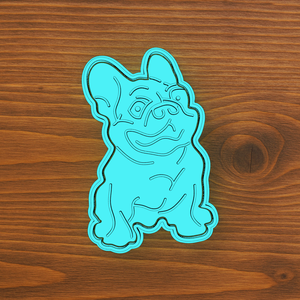 Francia bulldog sütikiszúró - Meska.hu