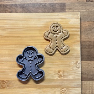 Karácsonyi Mézeskalácsember formájú sütikiszúró , Karácsony, Karácsonyi sütés-főzés, Mindenmás, MESKA