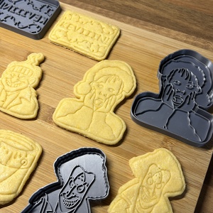 Reszkessetek betörők sütikiszúró szett - 5db - karácsony - karácsonyi sütés-főzés - Meska.hu