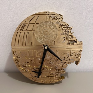 Star Wars (Halálcsillag) stílusú falióra , Otthon & Életmód, Dekoráció, Fali és függő dekoráció, Falióra & óra, Mindenmás, MESKA