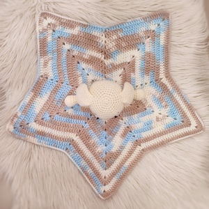 Horgolt kutyusos szundikendő , Játék & Sport, Plüssállat & Játékfigura, Kutya, Horgolás, MESKA