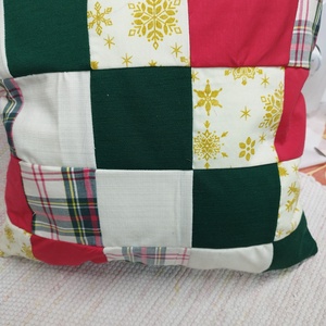 Díszpárna  - karácsony - karácsonyi lakásdekoráció - karácsonyfa, grincsfa - Meska.hu