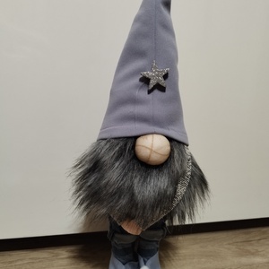 Álló manó - karácsony - karácsonyi lakásdekoráció - karácsonyfa szoknya, karácsonyfa alátét - Meska.hu